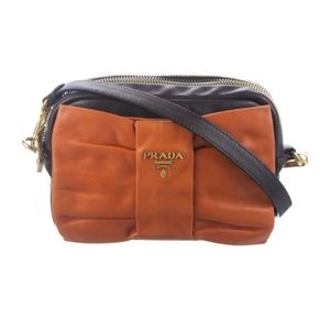 Prada bow mini crossbody bag